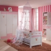 Kinderzimmereinrichtung - Babyzimmer Cindarella rosa/blau