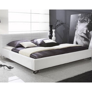 Bett Corinna 180x200 in Leder