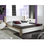 Schlafzimmereinrichtung - Bett Pellini 180x200 in Hochglanz